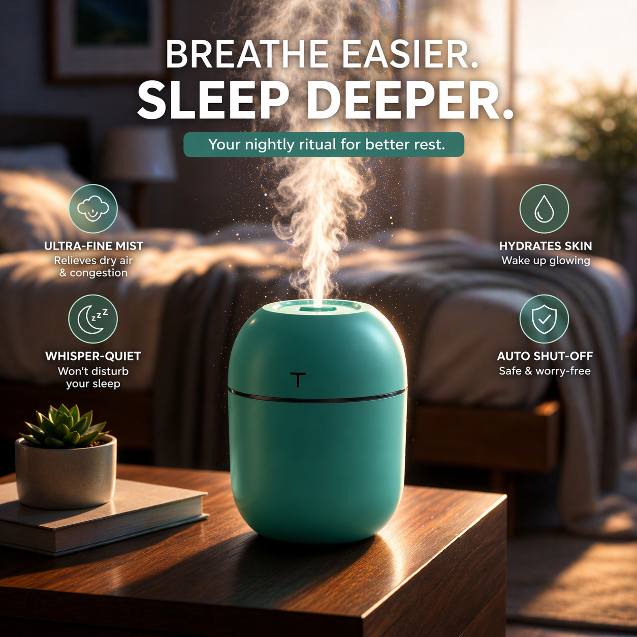 Lyro™ Ultrasonic Aroma Humidifier